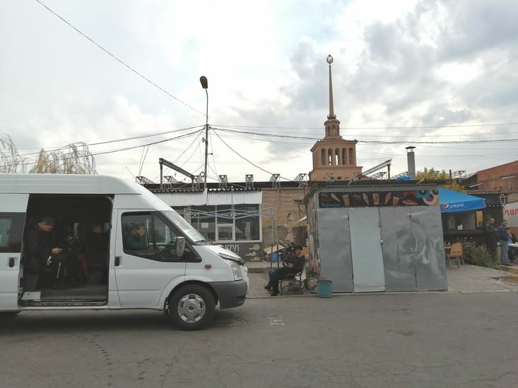 D'abord trouver la gare routière pour Gyumri