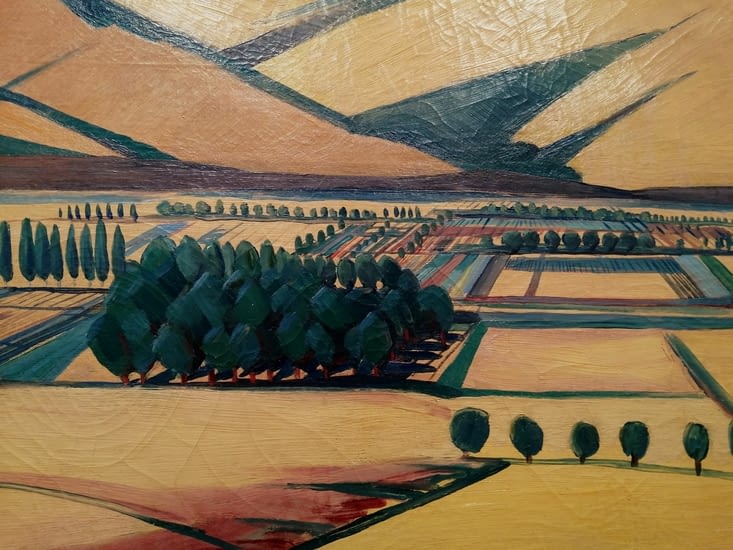 Un fragment de tableau  qui vous évoquera peut-être quelque photo des étapes anterieures