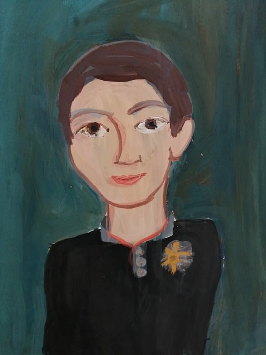 Le garçon et la medaille