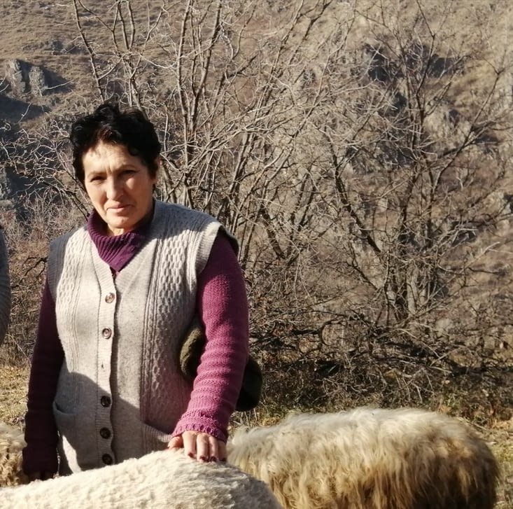 La bergère et ses moutons