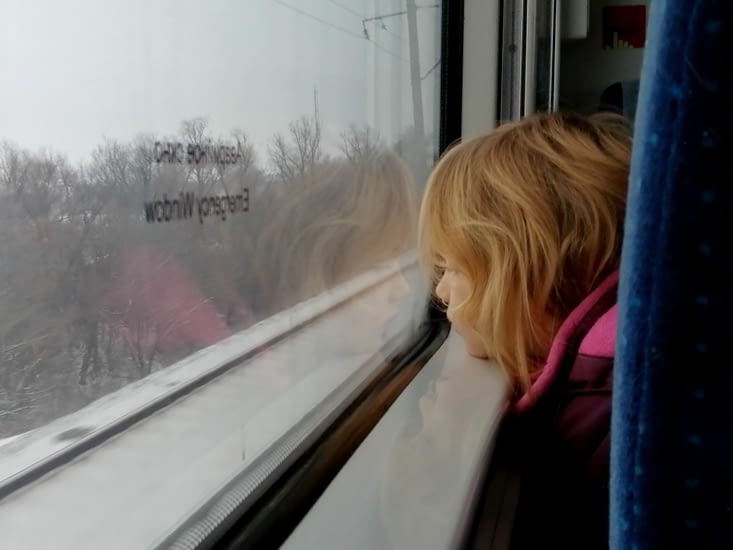 Les enfants sont vraiment blonds en Ukraine