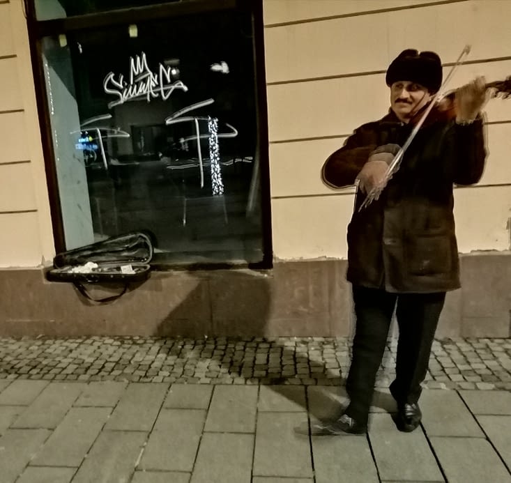 Un talentueux violoniste tzigane sur mon chemin