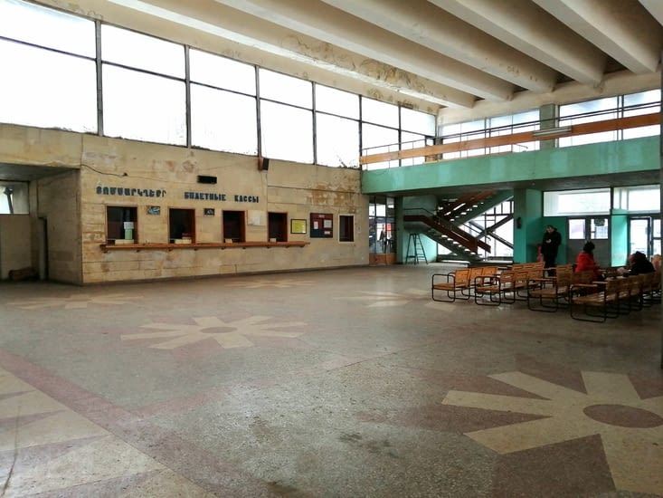 La gare des bus de Vanadzor