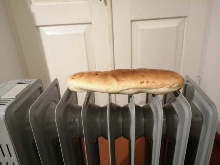 Premier soir dîner sur le pouce.