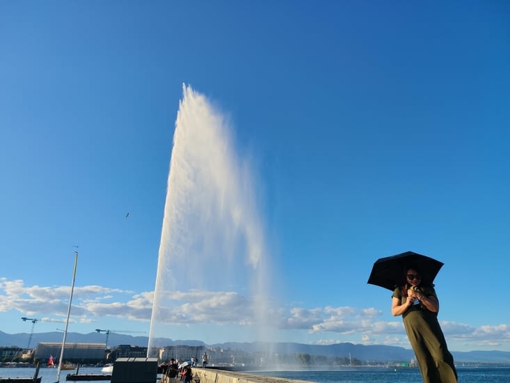 et j'ai vu le lac