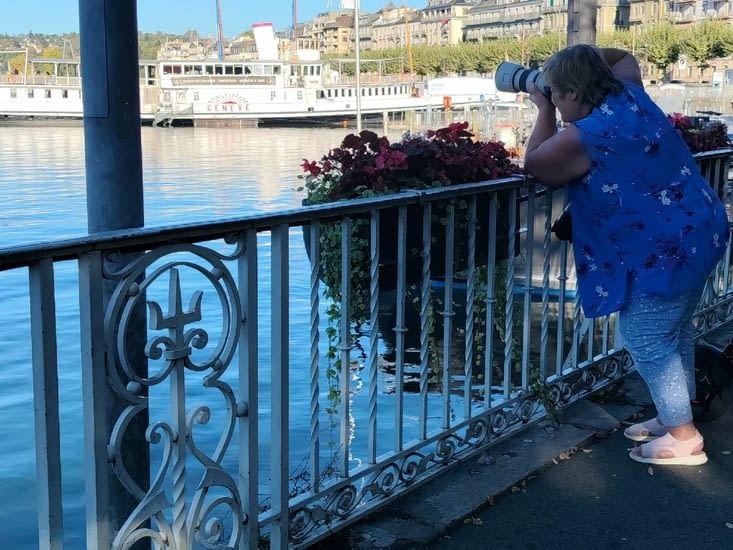 Et puis je suis arrivée au lac