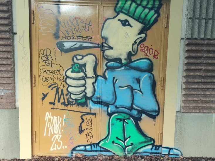 L'Art contemporain gai pour Isabelle