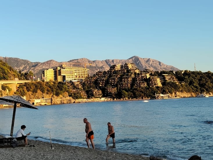 Je suis rentrée par le bord de mer