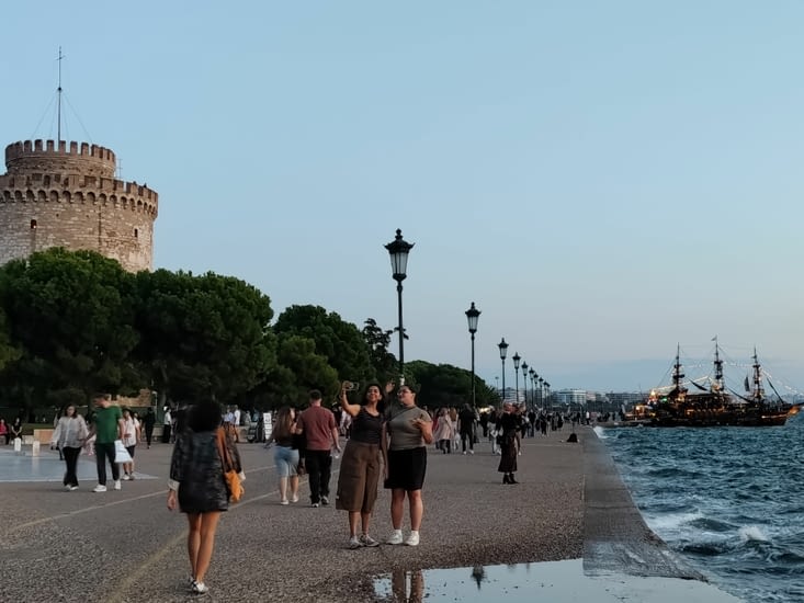 Je ne suis pas toute seule à Thessalonique