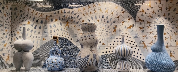 Céramique et formes feminines