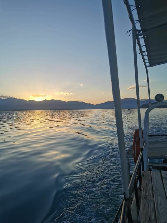 Coucher de soleil (photo Perrine)