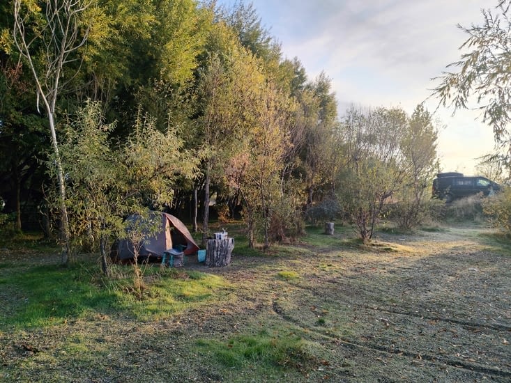 Et j'ai planté ma tente