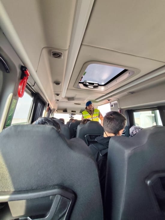 Le premier minibus pour Ardahan est blindé