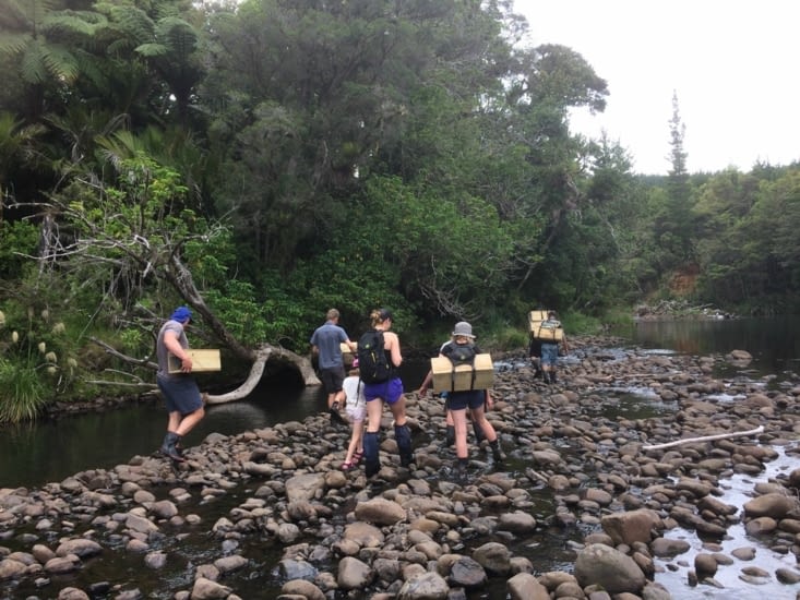et puis il faut continuer, même les pied mouillés!