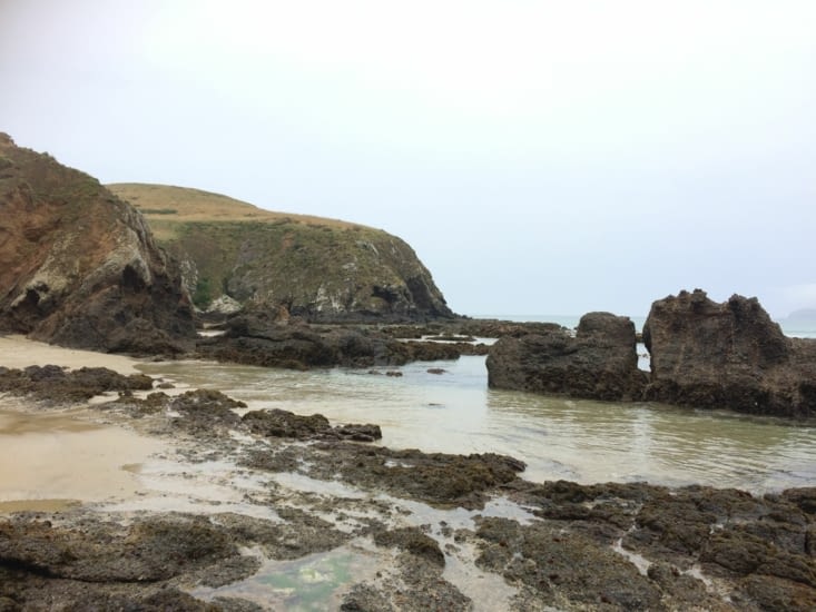 surrat bay, près une heure de marche sur le plage