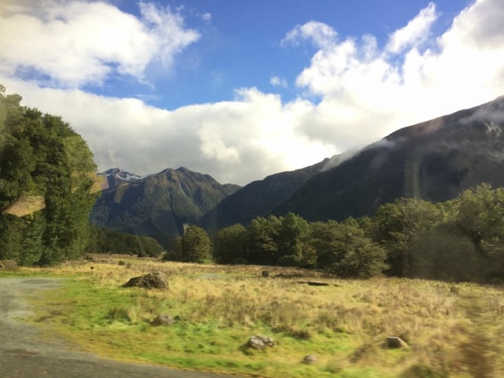 La route elle même est magnifique