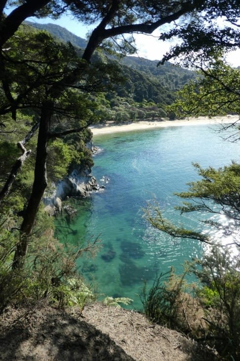 La couleur de l'eau est vraiment impressionnante