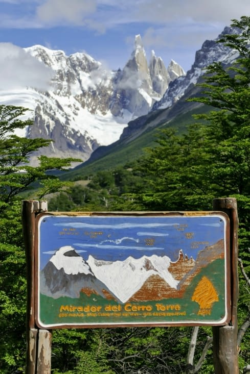 Panorama sur la chaîne du Torre