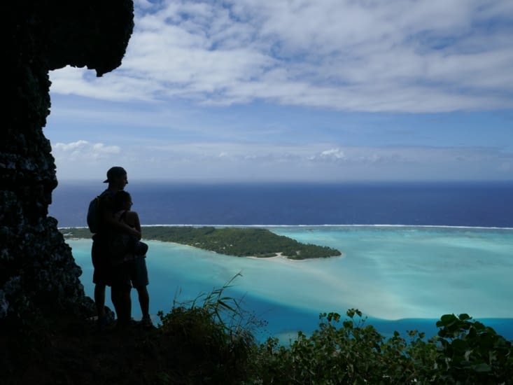 Randonnée au sommet de Maupiti