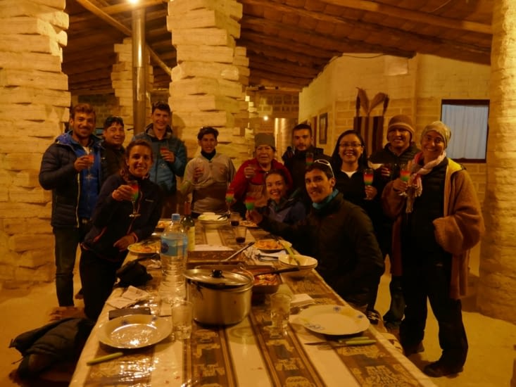 Nuit dans un hôtel de sel