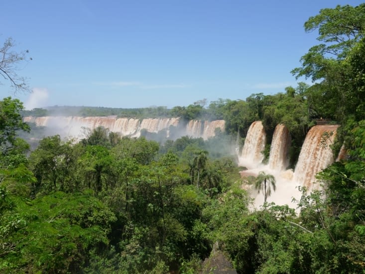 Les chutes Iguazu - coté Argentine