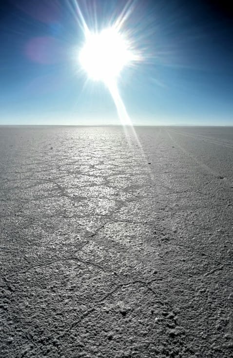 Le salar d'uyuni