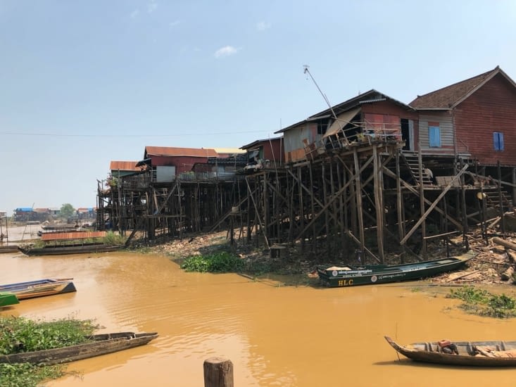 Visite du village flottant Kompong Khleang