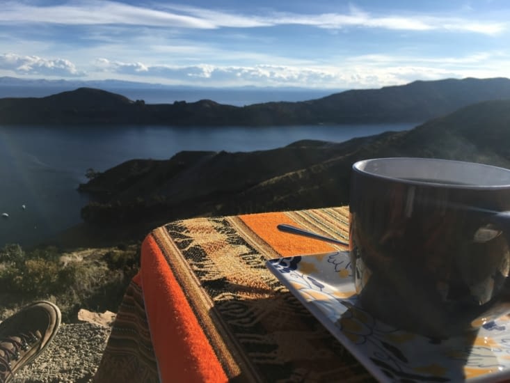 Dégustation d’un thé au coca sur l’ileu