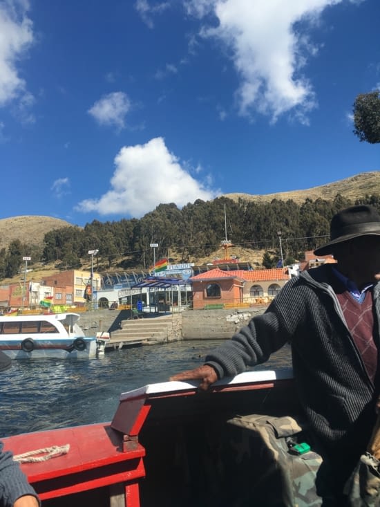 La traversée en bateau