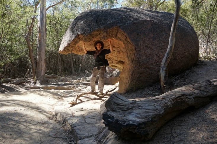 Toutes formes de rochers.