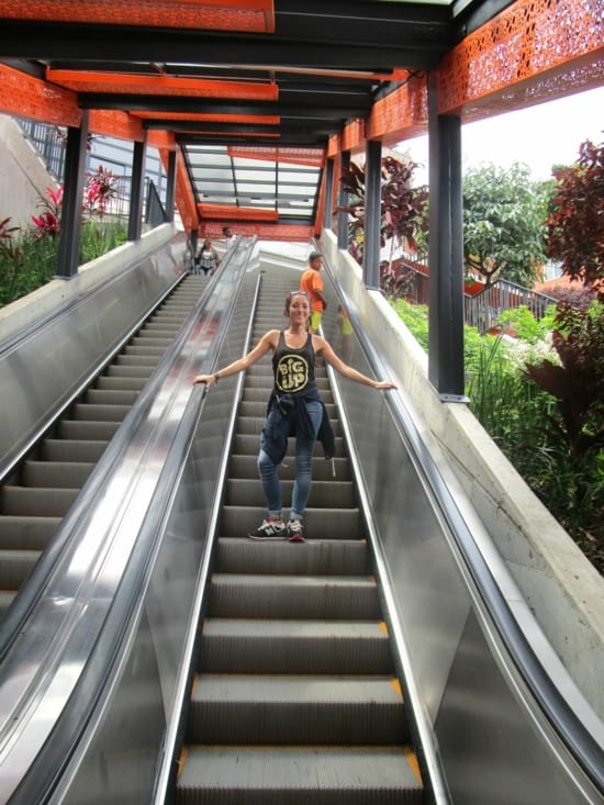 les escalators de la comuna