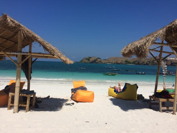 Avachis toute l'après-midi du mardi sur ces poufs... Journée compliquée !