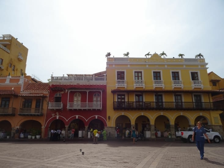 Le fameux style colonial de Cartagena