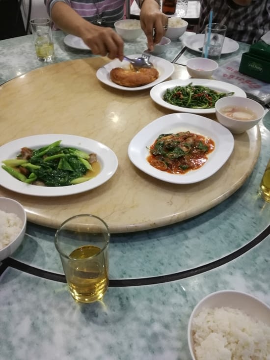 Restaurant de la famille de Tong à Bangkok