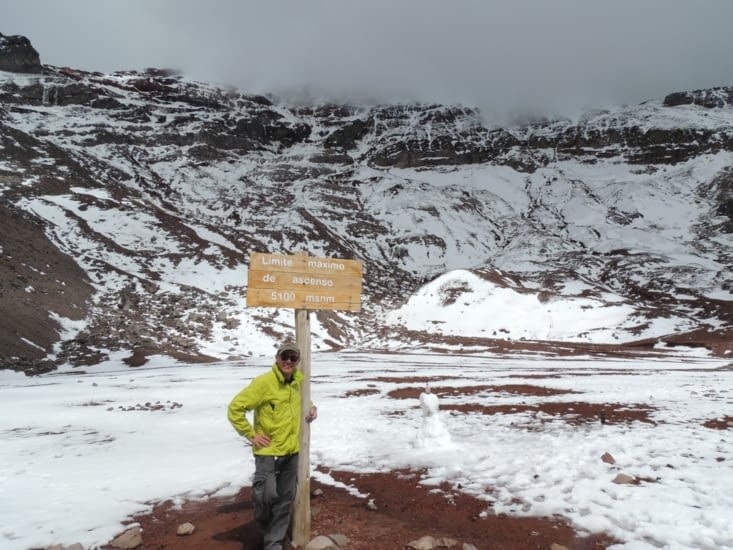 Plus haut il faut les crampons ....