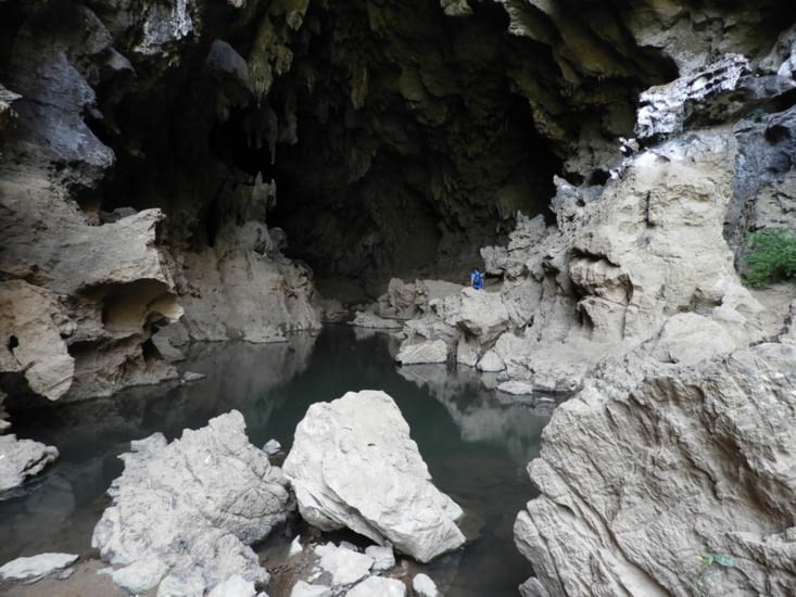 Xiang Liab Cave, pas facile à dénicher mais pittoresque !
