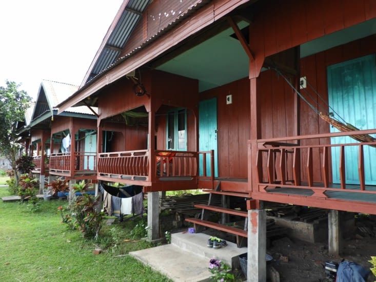 Notre GH chez Mr Phao Riverview Bungalows