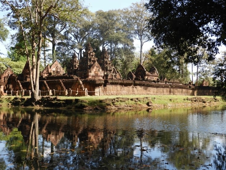 Banteay Srei Xième siècle véritable maîtrise de l'art Khmer