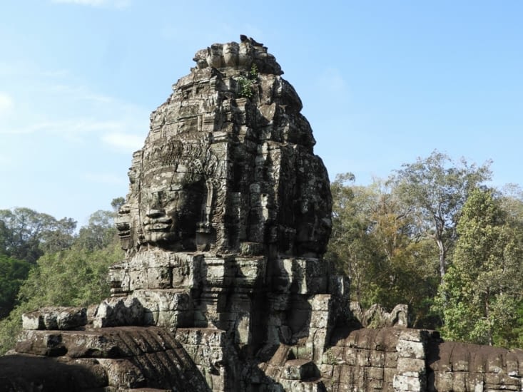 Le Bayon à Angkor Thom