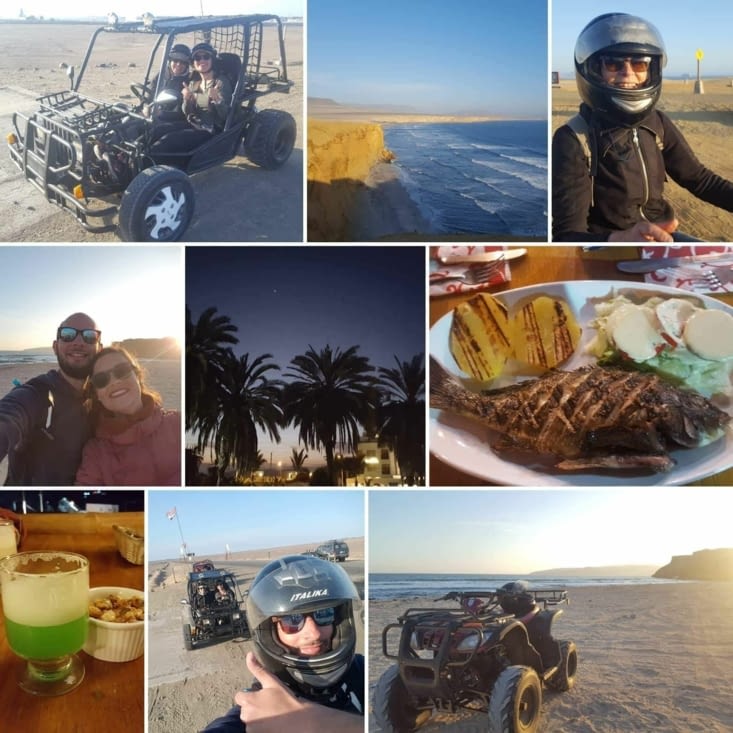 Buggy dans la réserve de Paracas