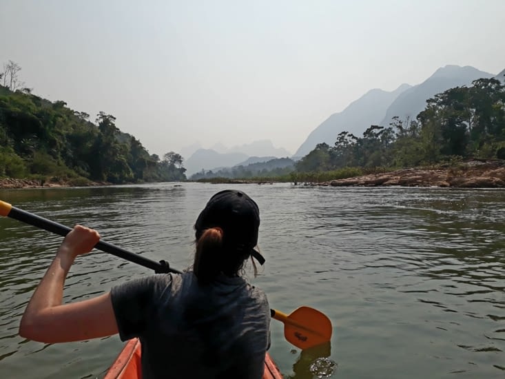 Kayak sur Nam Ou