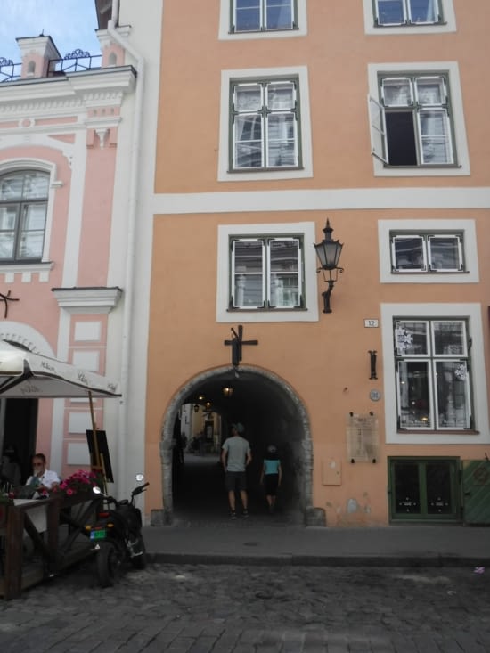 Entrée de la rue des artistes