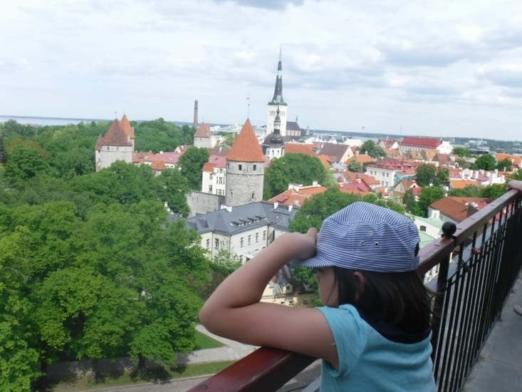 Une autre vue d'en haut des tours