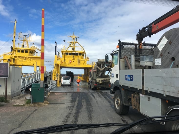 En route pour l'île de Hailuoto