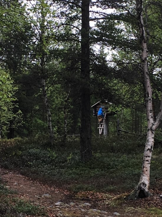 Louen visite les gardes manger sami