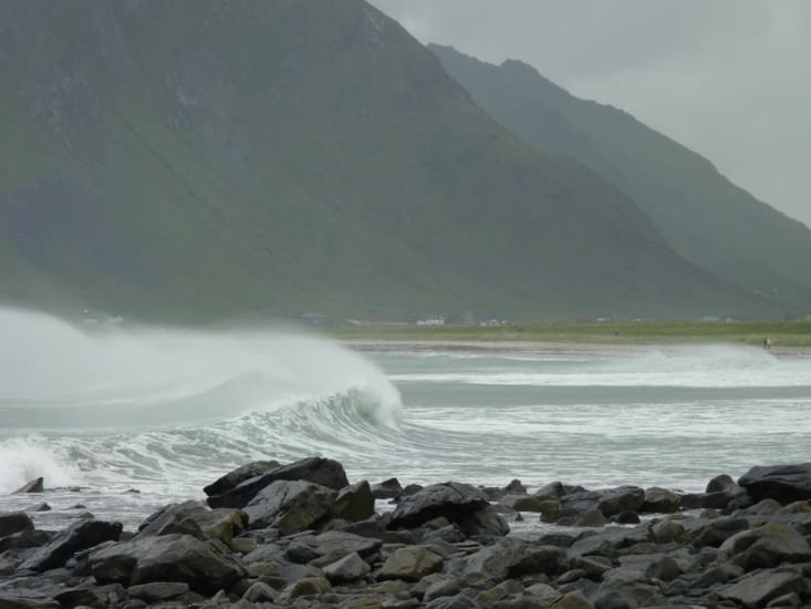 Vent et vagues sont au rendez-vous