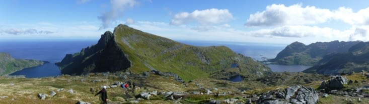 Notre vue panoramique au sommet