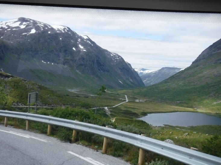 Direction le fjord de Geiranger