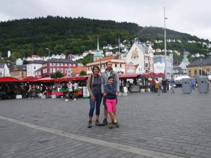 Le marché  de Bergen