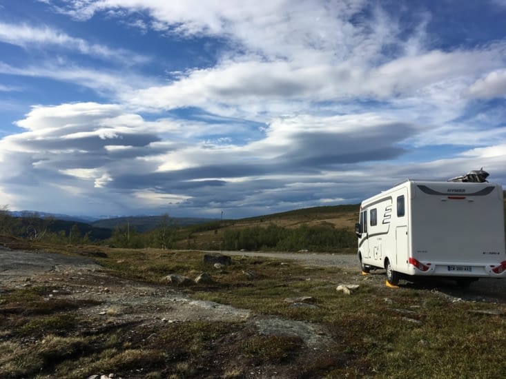 Alta au nord de la Norvege